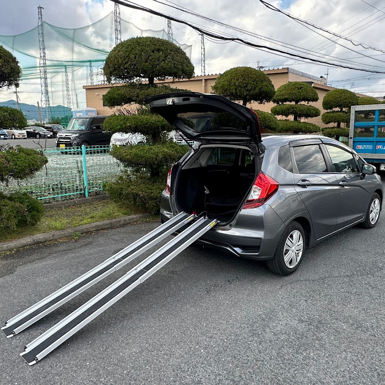 スロープを装備したフィット